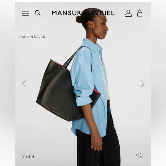 Mansur Gavriel Everyday Soft Tote - Picture 2 of 16